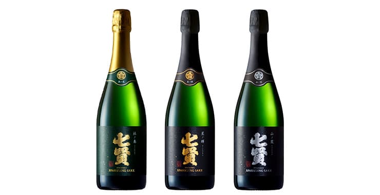 经过5年研发,正式推出瓶内二次发酵的气泡日本酒「山之霞」。随后,2016年推出「星之辉」,2017年推出「杜之奏」,汇集了三款气泡酒品牌系列。